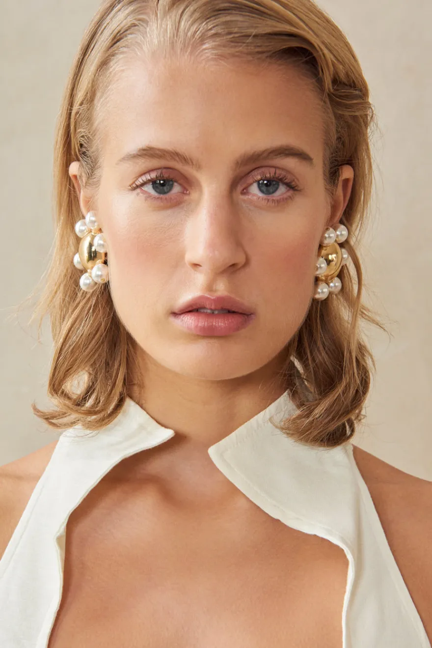 New Cult Gaia Aadi Earring Pearl