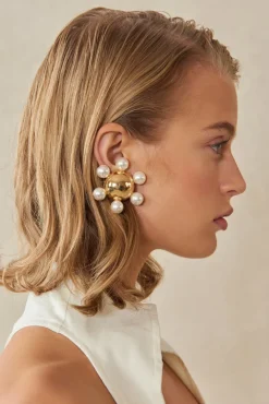 New Cult Gaia Aadi Earring Pearl