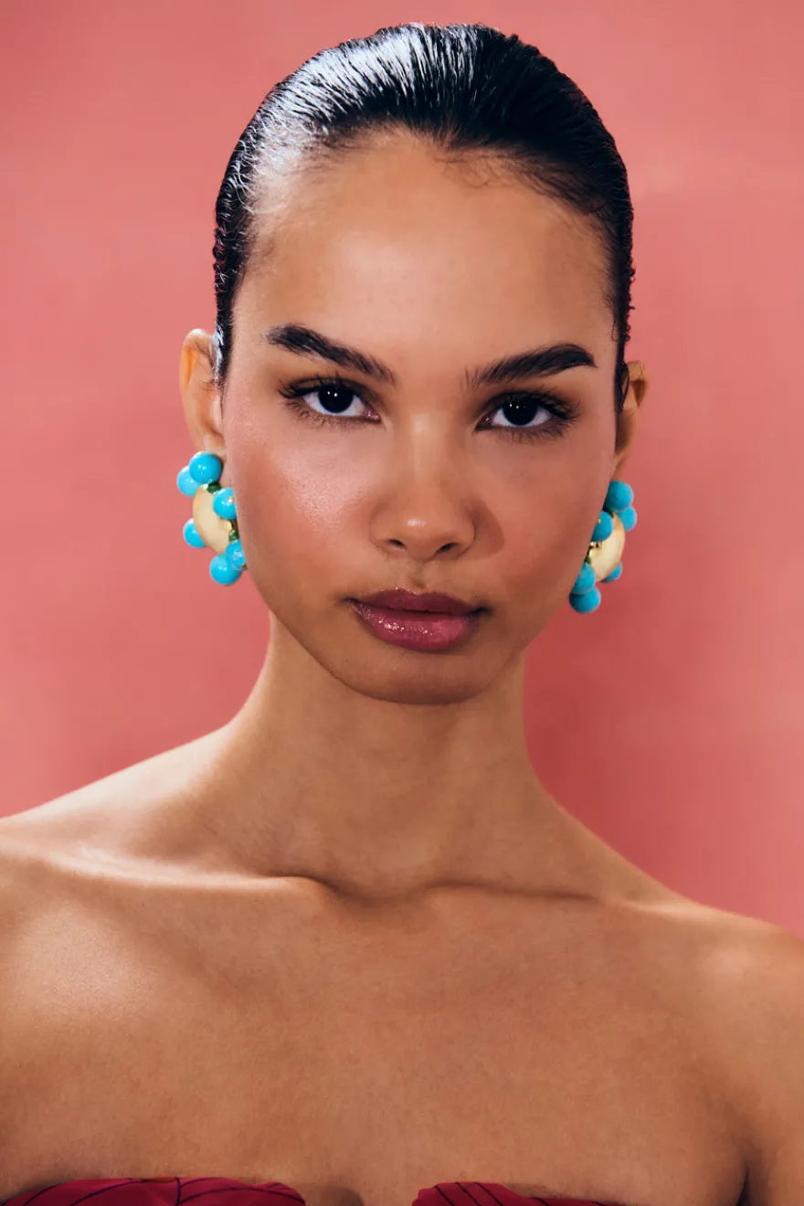 New Cult Gaia Aadi Earring Turquoise