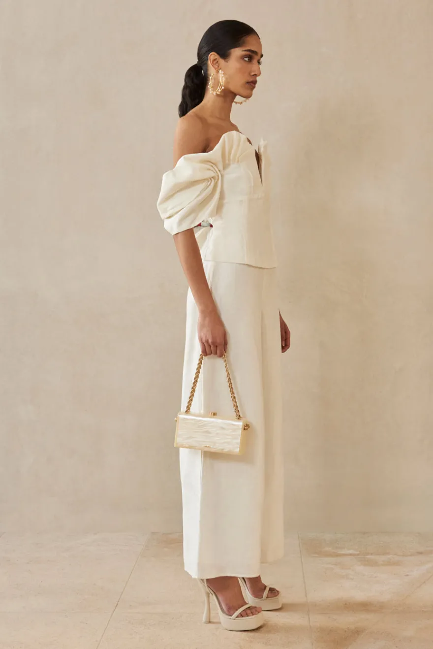 Online Cult Gaia Abby Top Off White