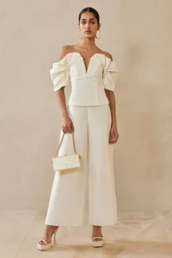 Online Cult Gaia Abby Top Off White