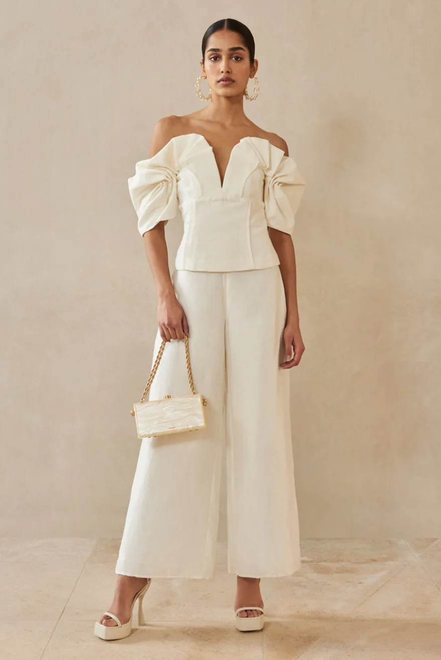 Online Cult Gaia Abby Top Off White