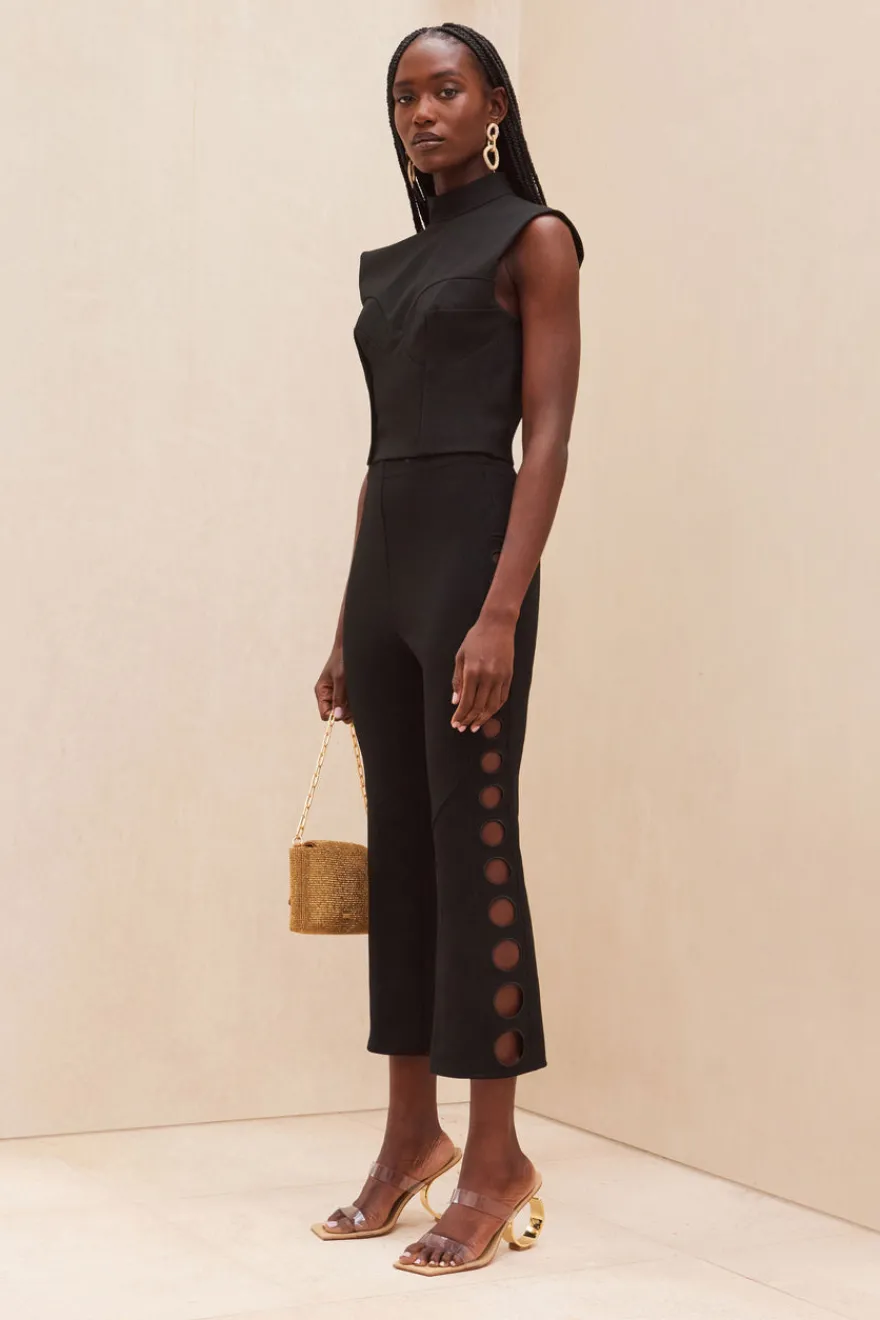 Hot Cult Gaia Abigail Top Black
