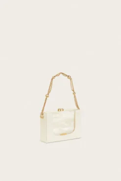 Cult Gaia Adrienne Nano Top Handle Ivory