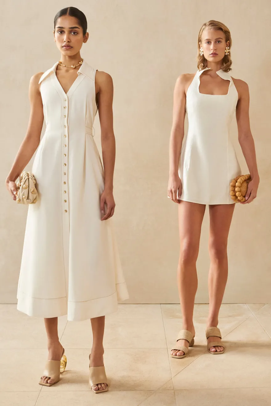 Hot Cult Gaia Akaia Dress Off White