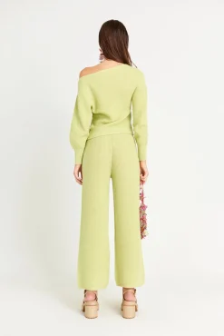 Best Cult Gaia Aluma Knit Top Avocado