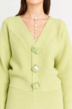 Best Cult Gaia Aluma Knit Top Avocado