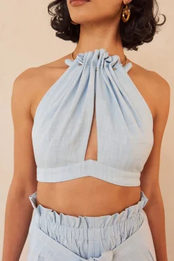 Outlet Cult Gaia Anahita Top Ice Blue