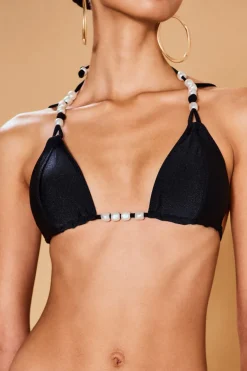 Best Cult Gaia Anoki Bikini Top Black