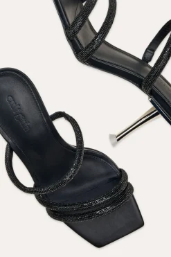 New Cult Gaia Anya Sandal Black