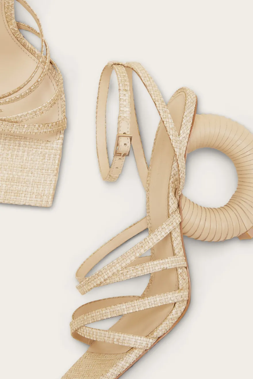 New Cult Gaia Asha Sandal Natural