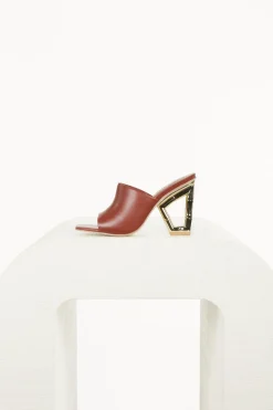 Cult Gaia Astraea Sandal Ember