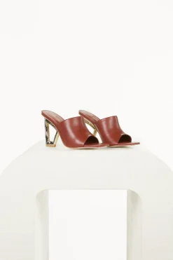 Cult Gaia Astraea Sandal Ember