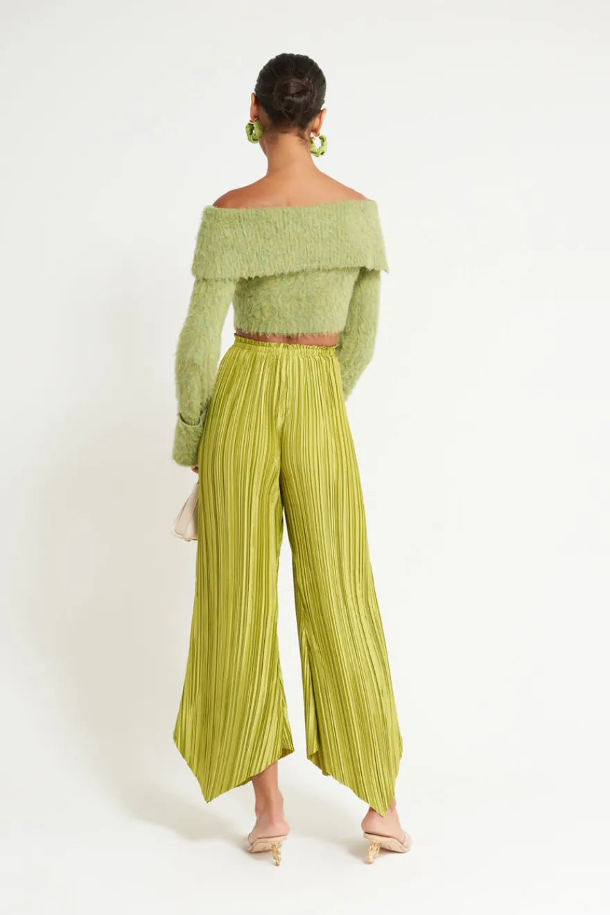 Clearance Cult Gaia Audie Knit Top Pine