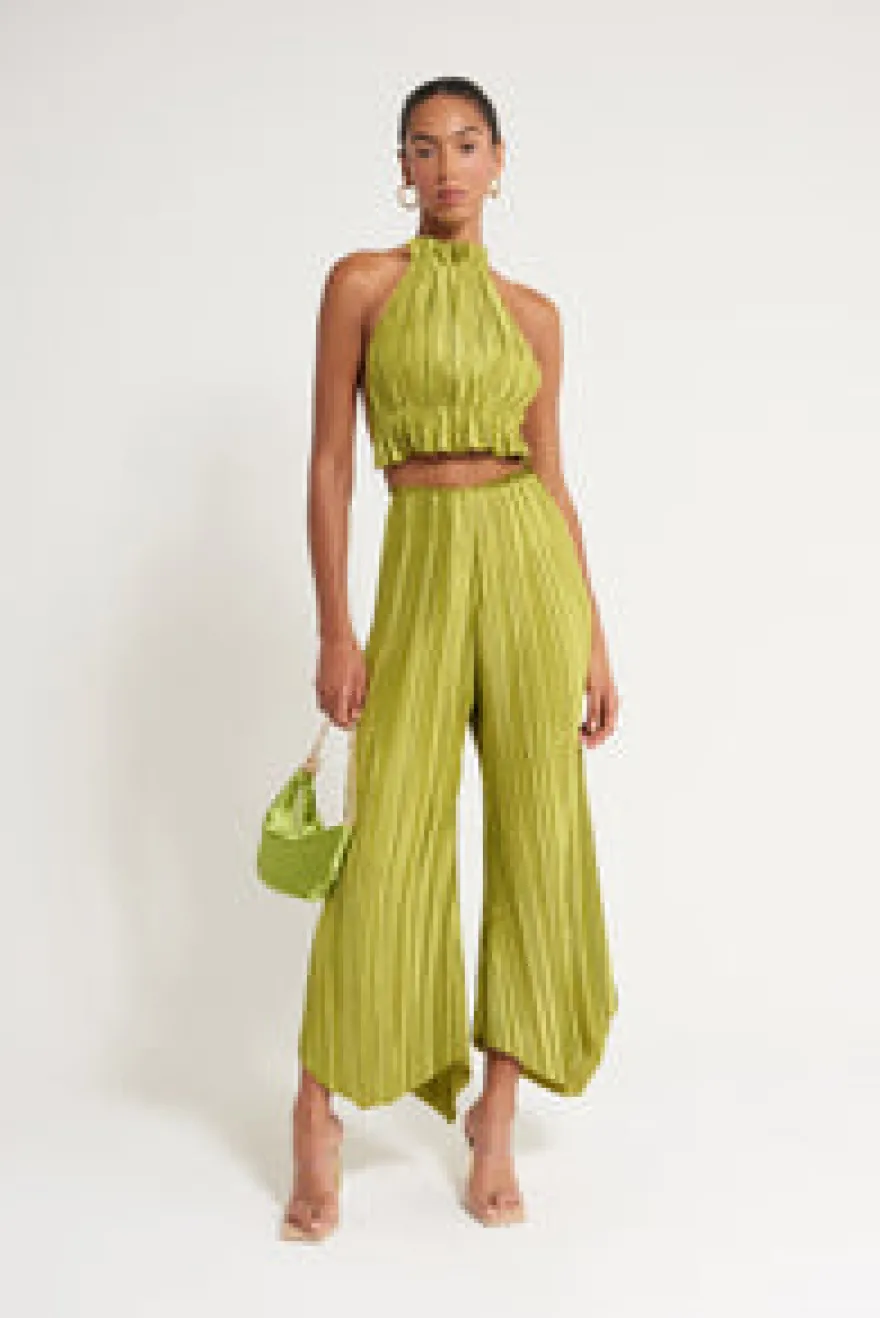 Clearance Cult Gaia Audie Knit Top Pine