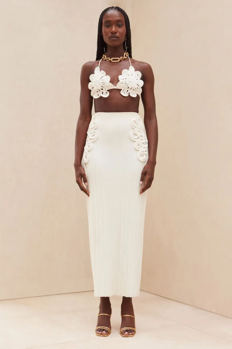 Sale Cult Gaia Bellona Bikini Top Off White