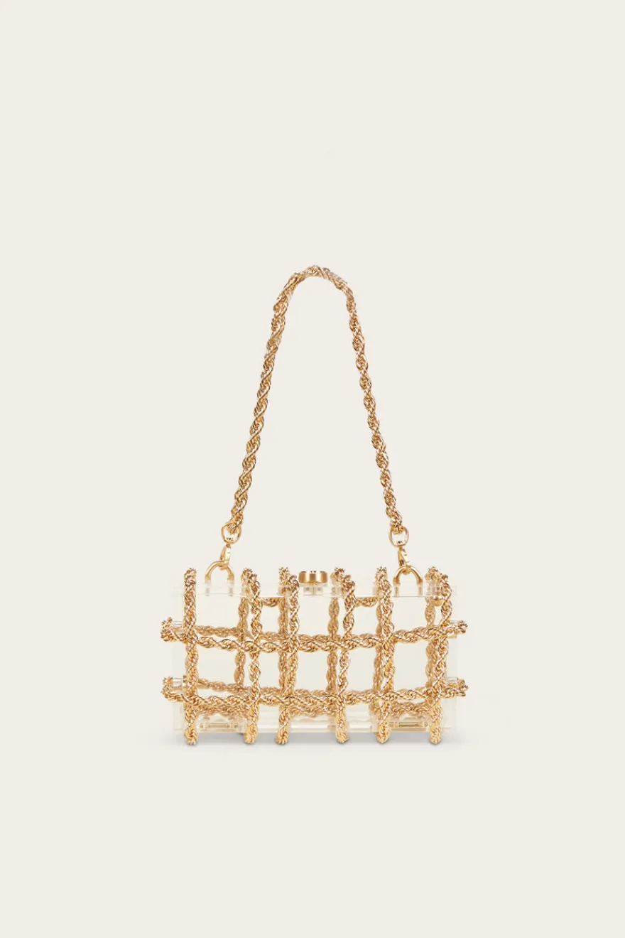 Sale Cult Gaia Bess Shoulder Bag Brushed Brass