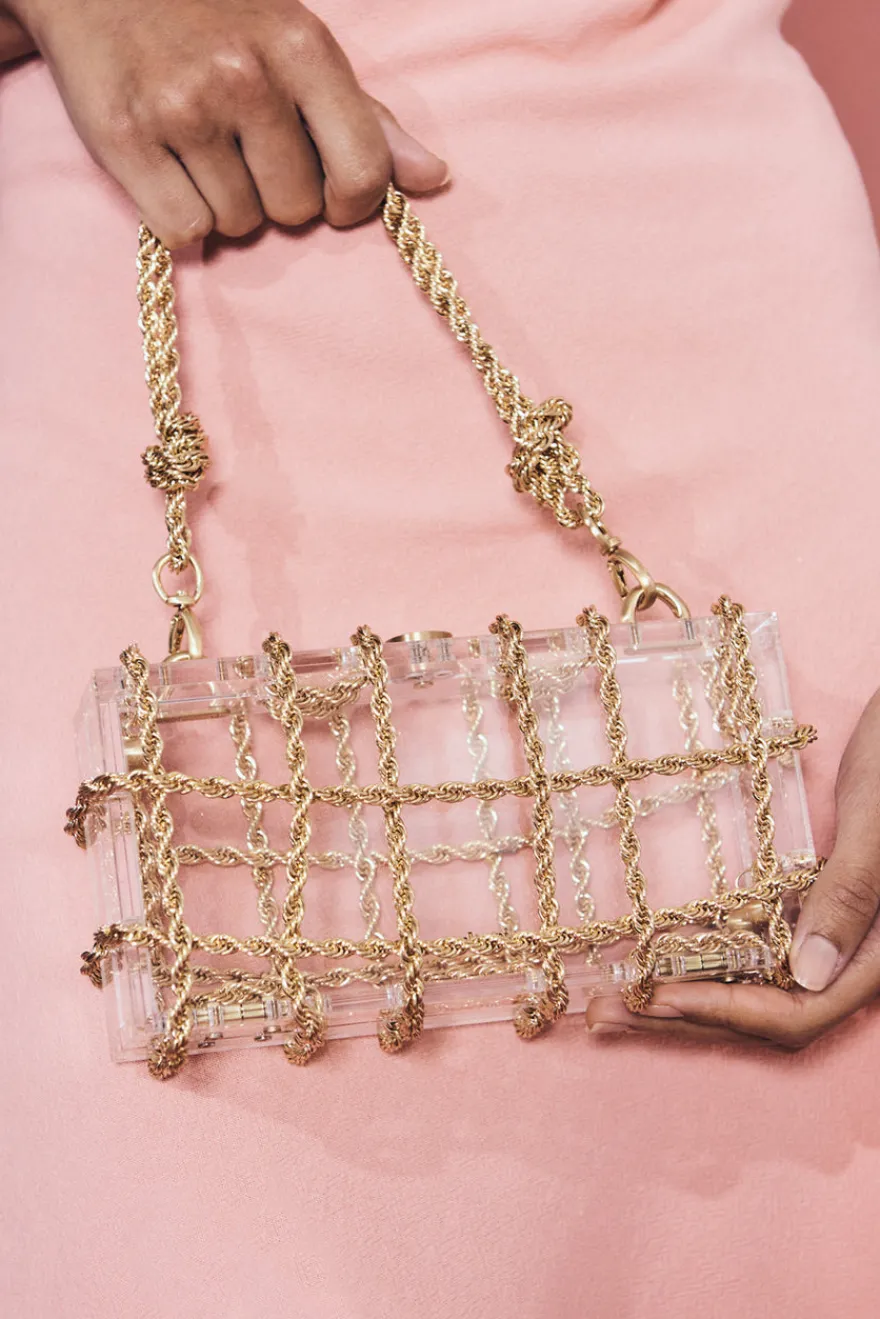 Sale Cult Gaia Bess Shoulder Bag Brushed Brass