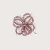 New Cult Gaia Bloom Brooch Shell Pink