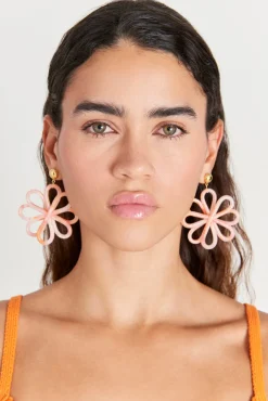 Outlet Cult Gaia Blossom Earring Azalea