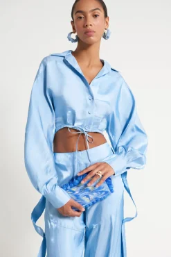 Outlet Cult Gaia Brinely Top Ice Blue