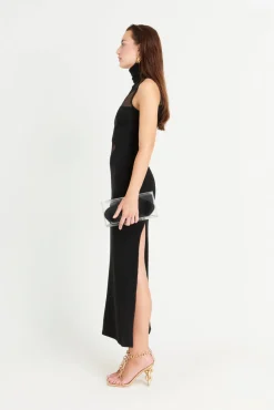 Best Cult Gaia Brooke Knit Dress Black