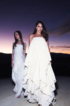 Clearance Cult Gaia Calypso Gown Off White