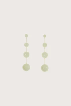 Cult Gaia Candace Earring Jade