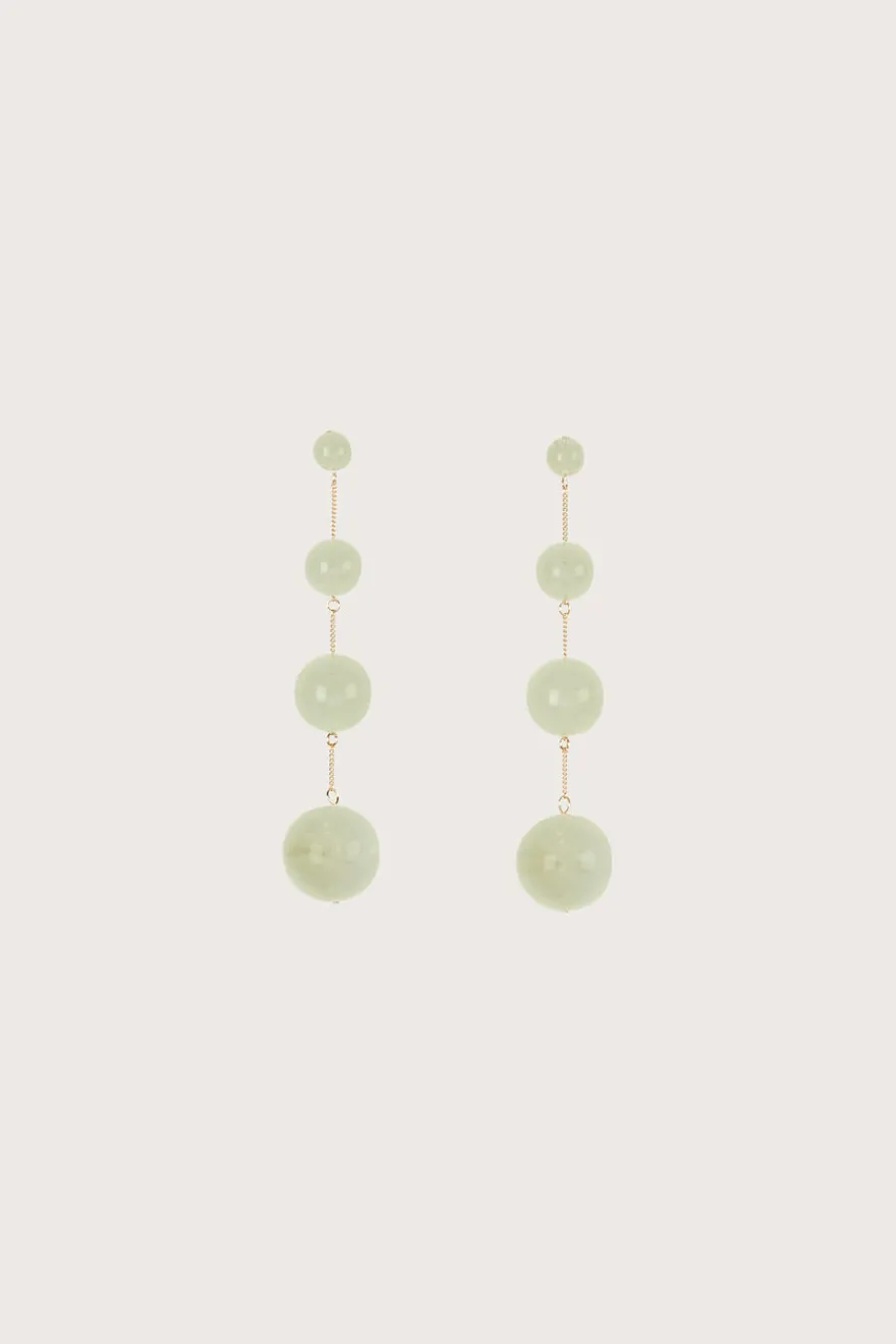 Cult Gaia Candace Earring Jade