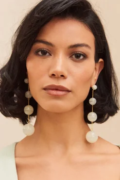 Cult Gaia Candace Earring Jade