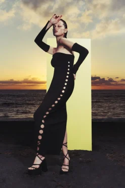 Online Cult Gaia Capri Dress Black