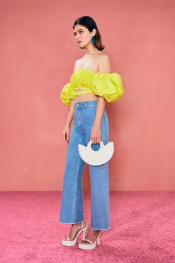 Hot Cult Gaia Carly Top Citron