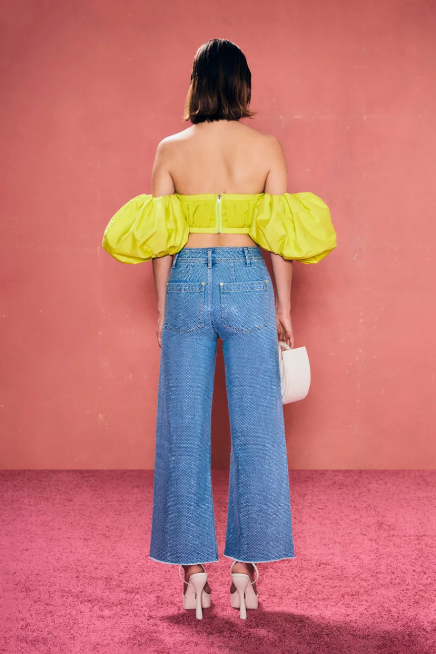 Hot Cult Gaia Carly Top Citron