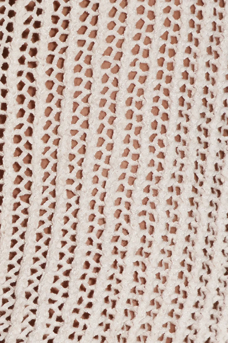 Sale Cult Gaia Catherine Knit Sweater Off White