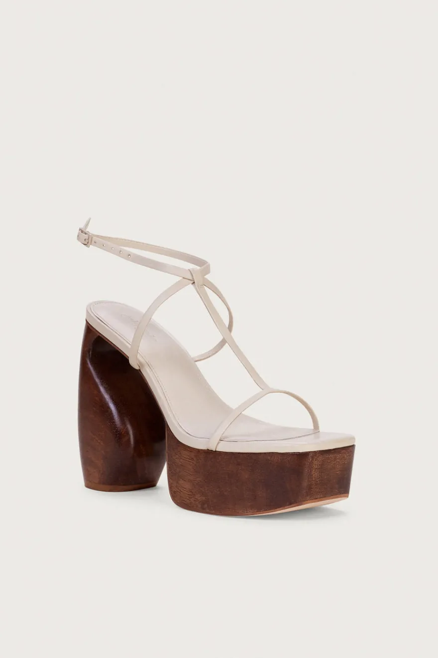 Best Cult Gaia Chiara Platform Off White