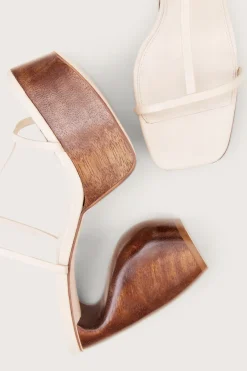 Best Cult Gaia Chiara Platform Off White