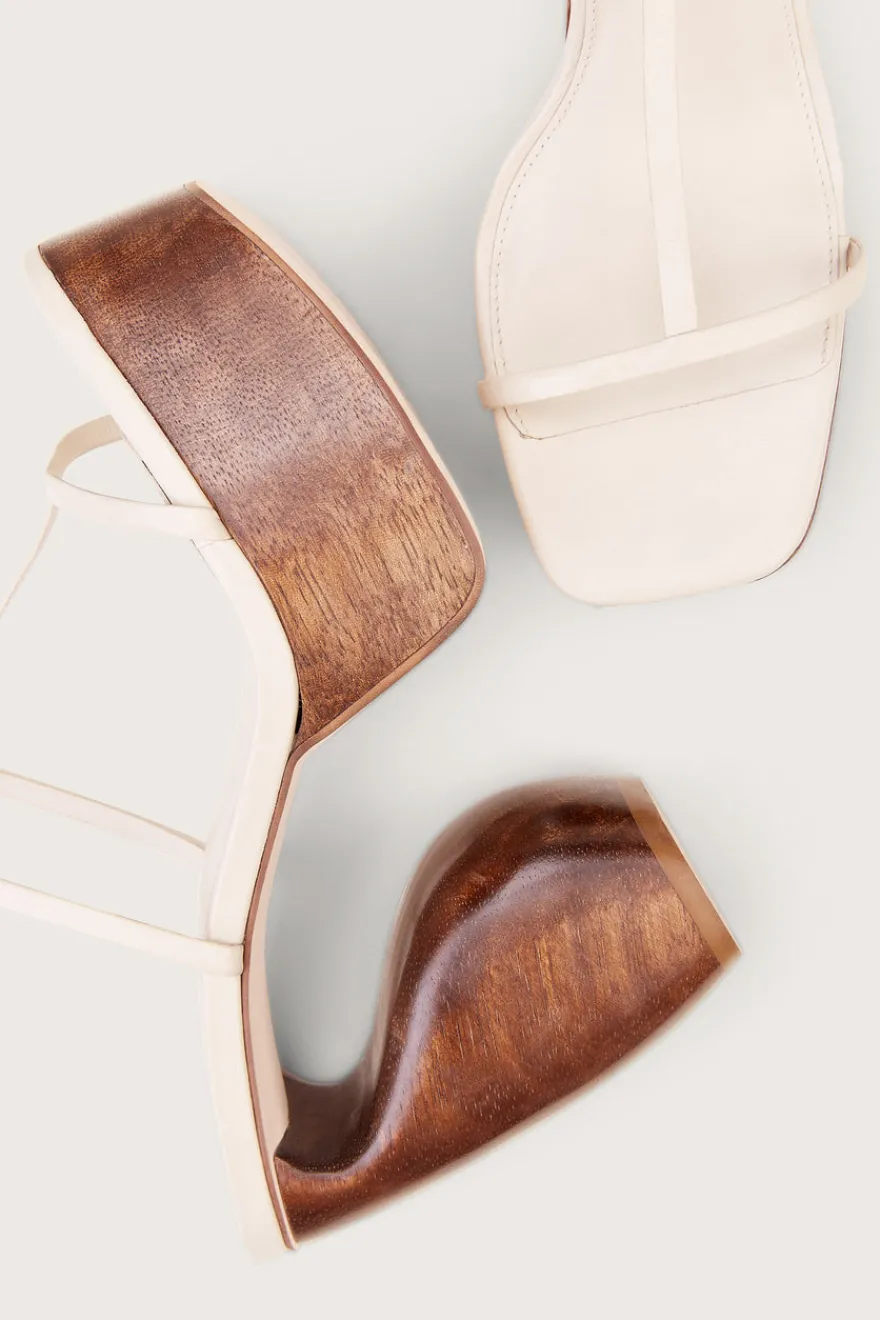 Best Cult Gaia Chiara Platform Off White