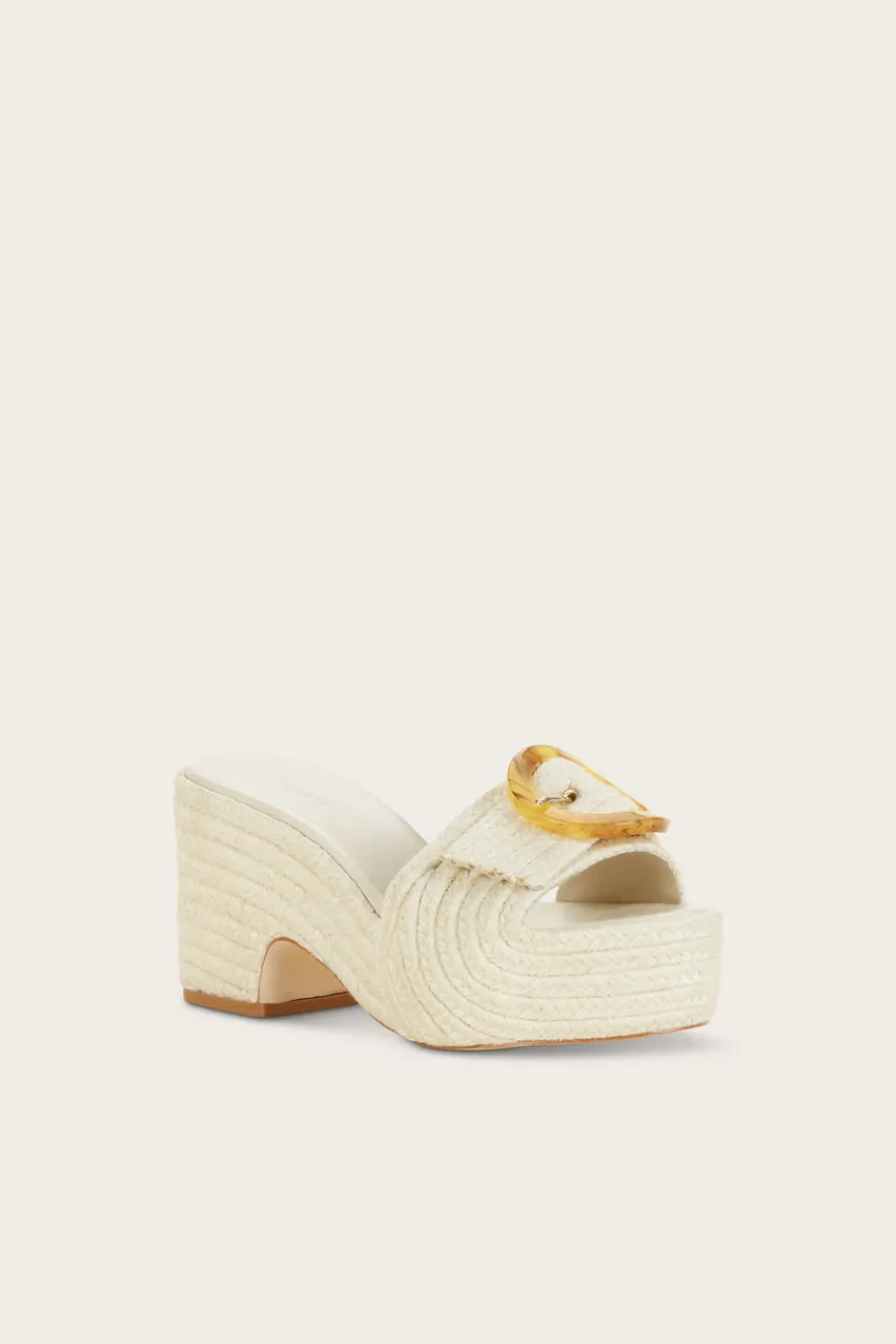 New Cult Gaia Cleia Platform Off White