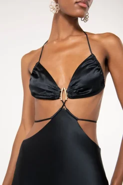 Online Cult Gaia Colette Gown Black