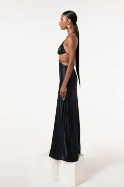 Online Cult Gaia Colette Gown Black