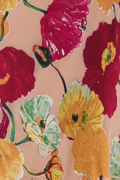 Sale Cult Gaia Dari Gown Painted Floral