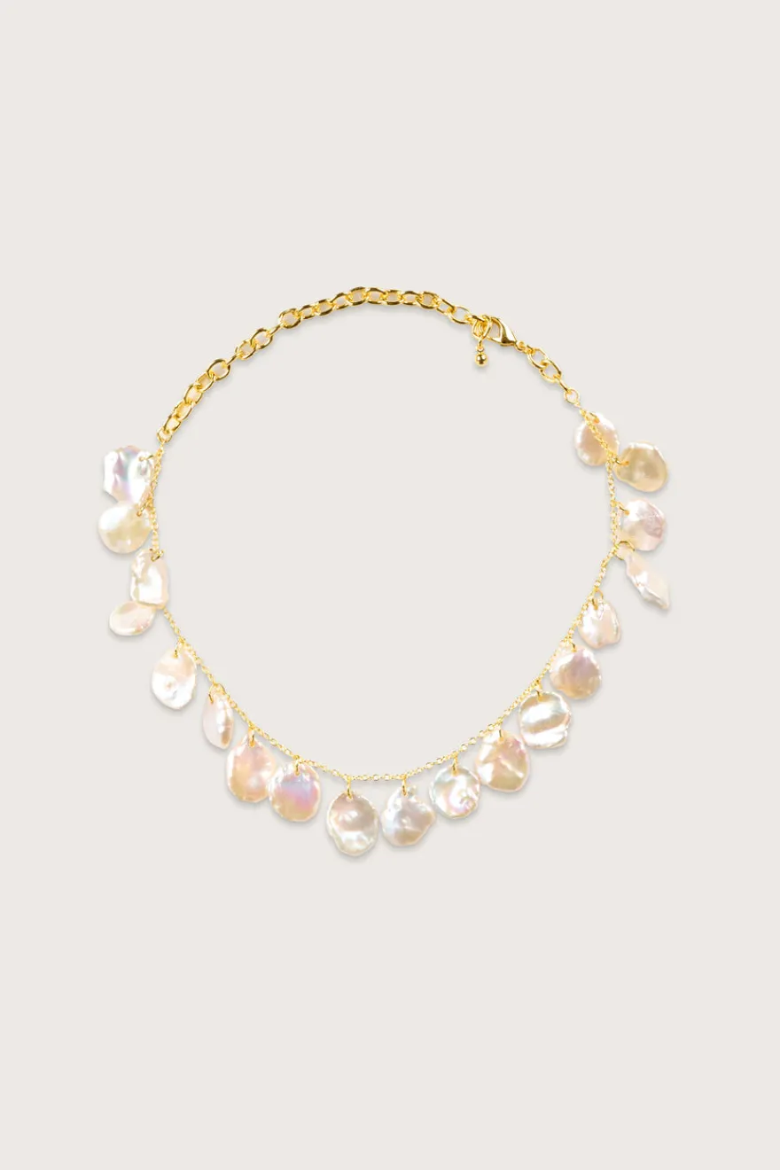 New Cult Gaia Devora Choker Pearl