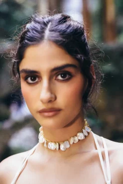 New Cult Gaia Devora Choker Pearl