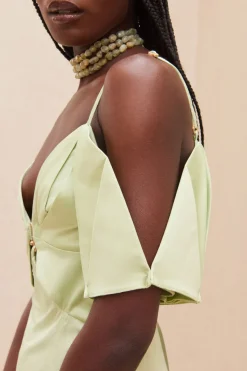 New Cult Gaia Dina Dress Jade