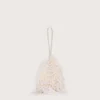 Outlet Cult Gaia Dory Feather Bag Pearl