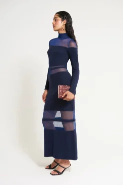 Clearance Cult Gaia Ebony Knit Dress Aspen