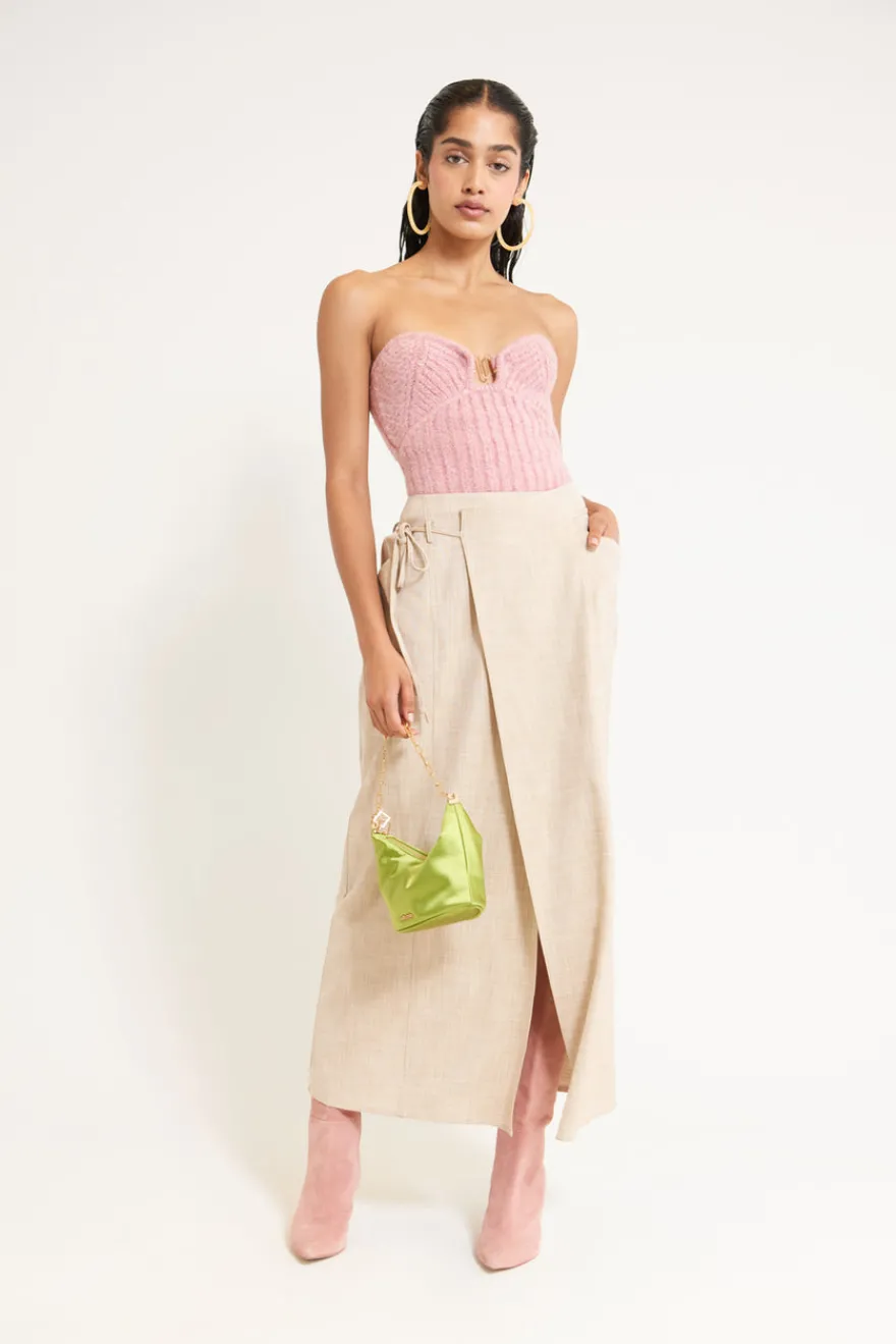 Cult Gaia Ellison Knit Top Jaipur
