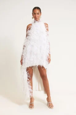 Online Cult Gaia Emi Gown Off White