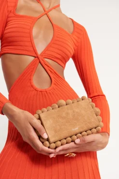 Hot Cult Gaia Eos Clutch Camel