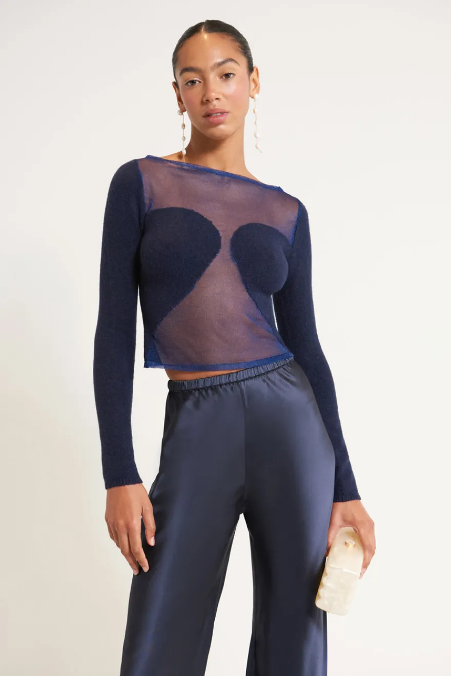 Sale Cult Gaia Fable Knit Top Aspen